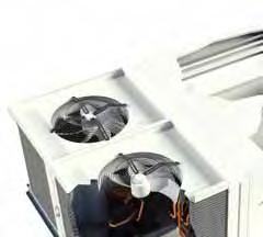 Oszczędność energii dzięki innowacjom Świeże powietrze i free cooling/heating Wentylatory osiowe ze skośnymi łopatami edrive: Wentylator o zmiennej prędkości z napędem bezpośrednim oraz systemem