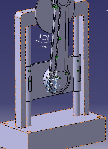 Wyszukaj pasek narzędzi Constraints 2. Wybierz ikonę Fix Component 3.