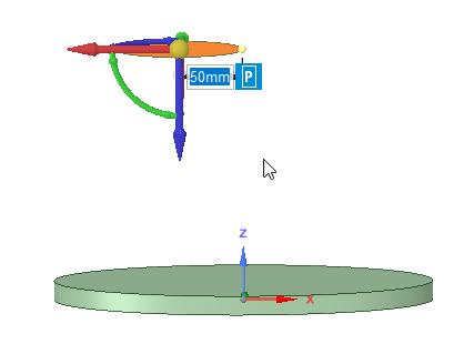 TranslateZ result = Move.Execute(selection, localsystem, movetype, MM(-200), options) # Move 1 object selection = Selection.Create(Body1) localsystem = Frame.Create(Point.