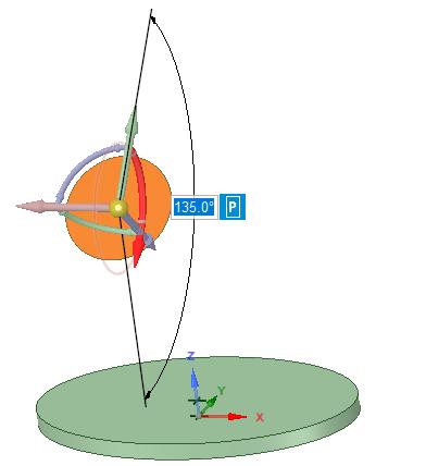 11. Obrót geometrii Surface Użyj narzędzia Move do obrotu geometrii typu Surface o kąt -45 stopni względem osi X # Move 1 object selection = Selection.Create(Body1) localsystem = Frame.Create(Point.