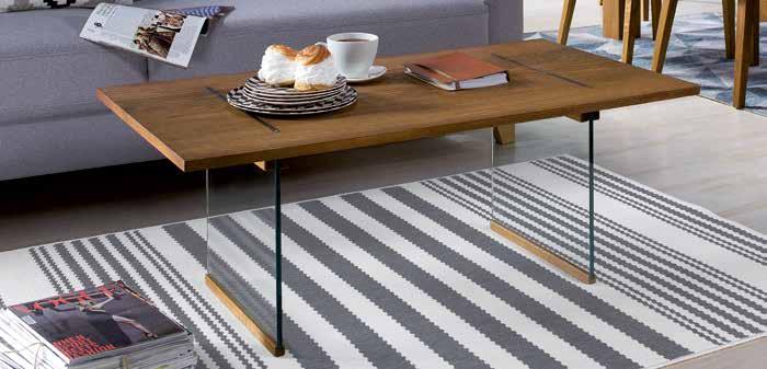 Stoliki okolicznościowe uniwersalne Universal coffee tables Wykonanie: Blat: płyta