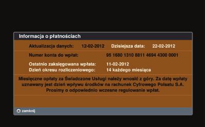 W celu włączenia blokady rodzicielskiej uzależnionej od wieku widza należy: wejść do menu ustawień dekodera przycisk Menu, wybrać przyciskami kierunkowymi Ustawienia i zatwierdzić OK, podać kod PIN,