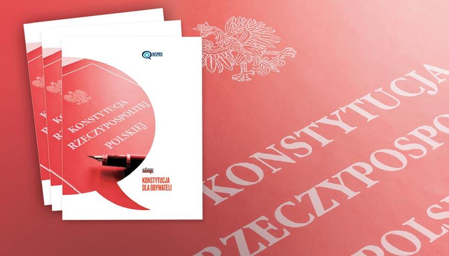 Okładka raportu Konstytucja dla Obywateli #KonstytucjaDlaObywateli Z otrzymanych środków z 1% w ubiegłym roku, prowadziliśmy działania związane z Konstytucją dla obywateli, nie dla partii.