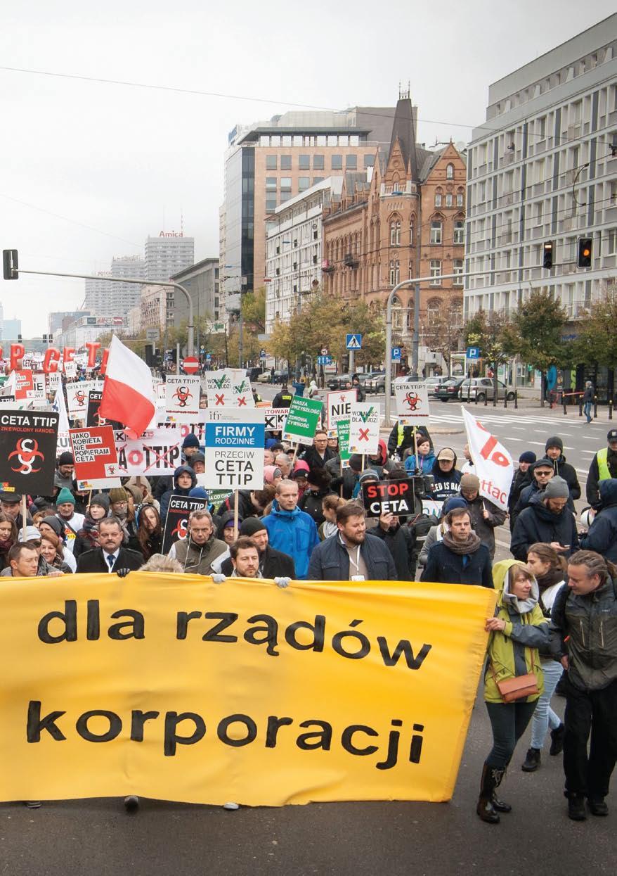 Bo umowy TTIP i CETA pomiędzy UE a USA i Kanadą zagrażają bezpieczeństwu i jakości żywności. Masz prawo wiedzieć, w jaki sposób i z jakich składników powstała żywnos ć, która codziennie kupujesz!