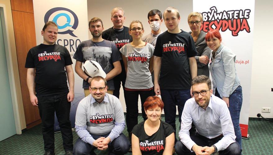 Lokalni aktywiści, których wspieraliśmy w ramach kampanii Obywatele decydują Obywatele decydują 1.