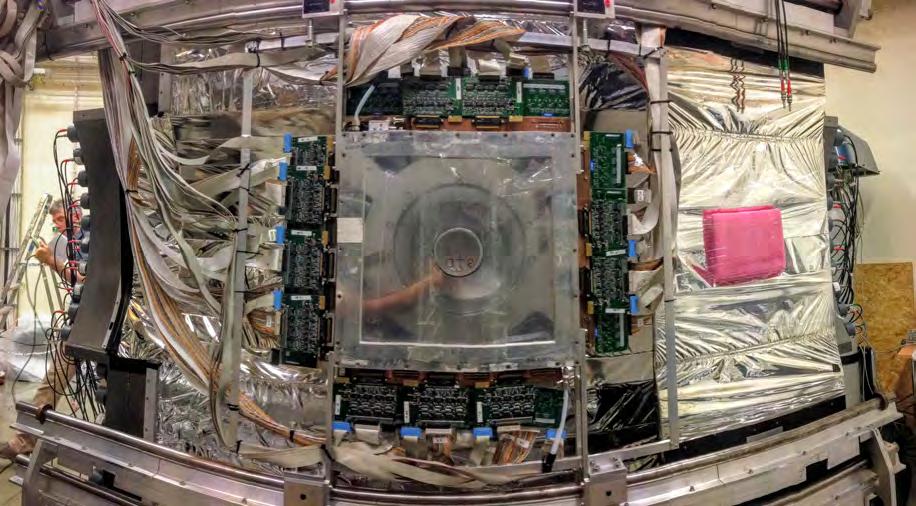 3.2 The BINA detector 2 Figure 3.4: A panoramic photograph taken from the target location.
