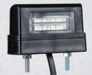 FT-016 LED Lampa oświetlenia tablicy rejestracyjnej LED Lampa oświetlenia tablicy rejestracyjnej LED, 2 funkcyjna FT-016 A LED 1-funkcyjna lampa typu LED niski pobór prądu Konstrukcja lampy odporna