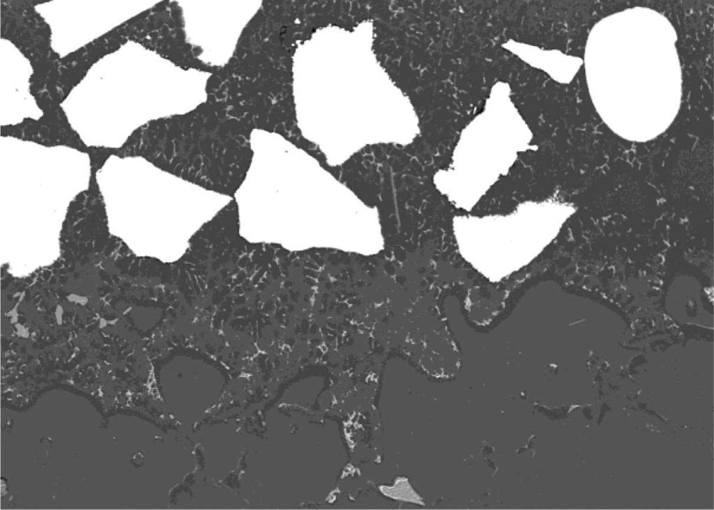 20), present in the laser treated surface layer and that there are no pores or cracks in the produced coating or any defects and failures occurs in this layer.