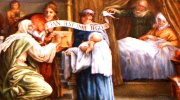 Szkoła SŁOWA BOŻEGO Sobota : 23 grudnia 2017 (Łk 1, 57-66: Biblia Tysiąclecia) (57) Dla Elżbiety zaś nadszedł czas rozwiązania i urodziła syna.