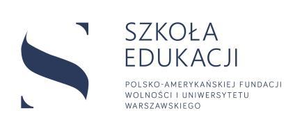 [Przyjęte przez Radę Szkoły Edukacji w dniu 30.01.2019] REGULAMIN PROGRAMU SZKOŁA EDUKACJI PAFW I UW I. POSTANOWIENIA OGÓLNE 1 1.