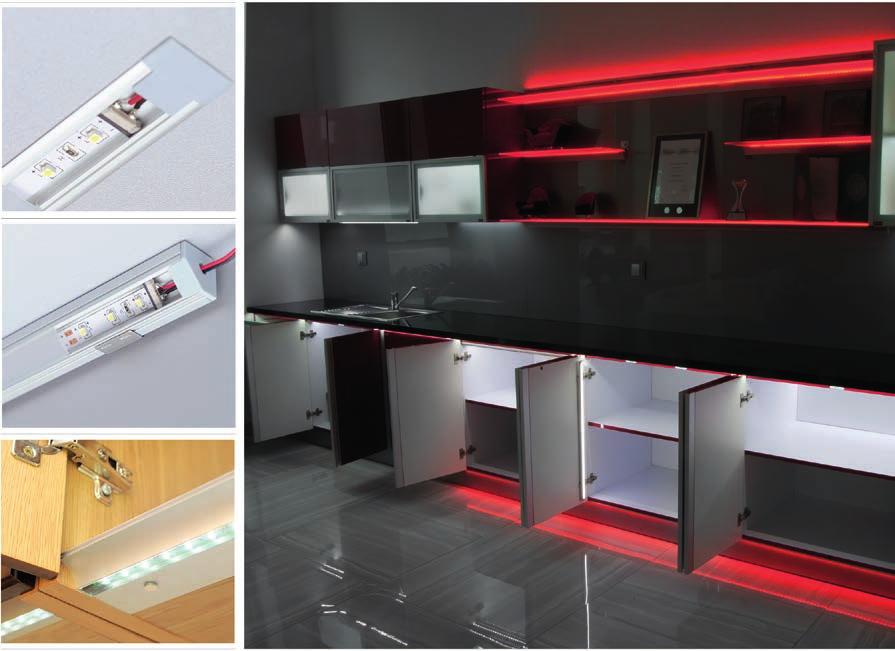 Listwy i profile LED LED slats and profiles innowacyjne i efektywne rozwiązania innovative and effective solutions Zobacz, jak w ciekawy