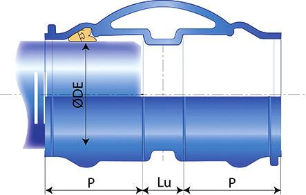 ] 90 KXL90MN 109,00 110 KXM11MN 125,00 125 KXM12MN 145,00 ŁĄCZNIK RR (PÓŁPRZESUWNY) DO NAWIERCANIA PRZYŁĄCZY BLUTOP AKCESORIA Ø Nr referencyjny Cena [zł/szt.