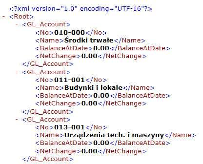 10. Uruchom utworzony XMLport. 11. Zapisz utworzony przez system plik.