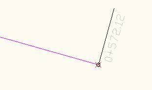 Kolej kilometraż punkty geometrii profil i przechyłki równolegle wzdłuż linii Pikietaż równolegle do 