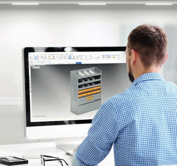 Innowacyjny system projektowania 3D służy do przekształcania pomysłów klienta w projekt, a następnie we właściwy produkt.
