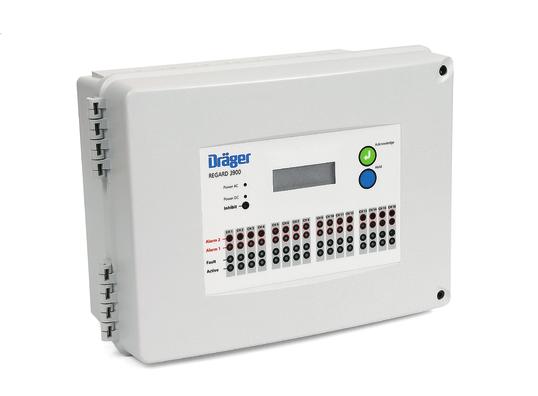 ciągu zaledwie paru sekund Powiązane produkty Dräger REGARD 3900 D-27777-2009 Dräger REGARD 3900 to samodzielny, niezależny system sterujący do detekcji
