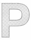 pełni ukwiecona niezwykła kwiatowa figura w mieście obrys litery z kortenu nowoczesny design przykuwający uwagę LITERY LITERY