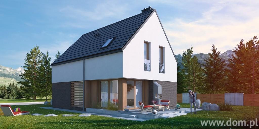 Projekt domu HM Prudens I G1 CE (DOM MA2-48) Oczywiście, projekt nowoczesnej stodoły jest opracowany jako dom energooszczędny, a nawet pasywny - przewiduje więc alternatywne sposoby ogrzewania,