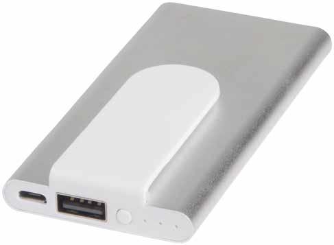 Powerbank CLIP idealnie sprawuje się jako źródło zapasowej