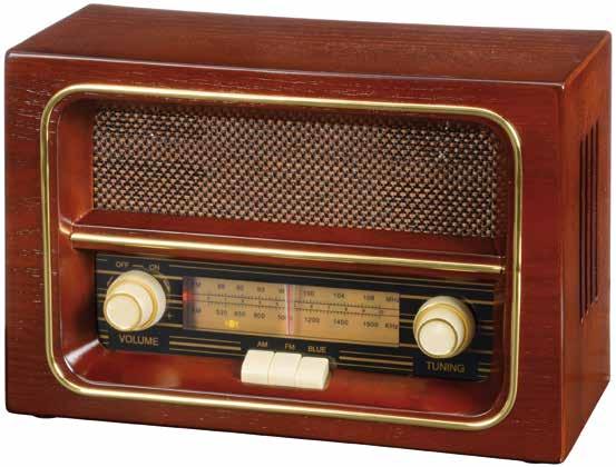 Oldie GŁOŚNIKI Bluetooth i radioodbiorniki GŁOŚNIKI Diner Receiver Bluetooth i radioodbiorniki 58-8106025 58-8106028 / srebrny 58-8106029