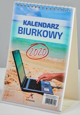 Kalendarz biurkowy Kalendarz książkowy format