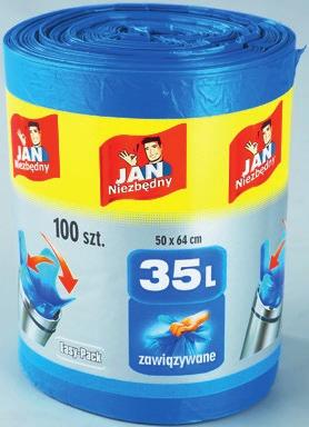 Worki na śmieci Easy-Pack poj. 35 l opak.
