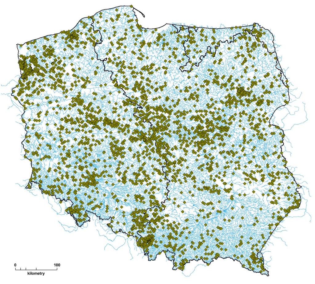 Zrzuty ścieków bytowych 4056 obiektów Nr