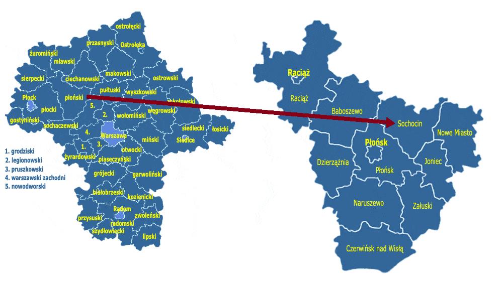 1. Wprowadzenie i ogólna charakterystyka Gminy Sochocin 1.1. Podstawa prawna sporządzenia raportu Obowiązek sporządzenia raportu o stanie samorządu wynika z zapisów ustawy z dnia 11 stycznia r.