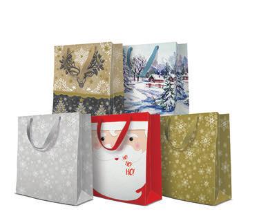 GIFT BAGS MIX / TORBY PREZENTOWE - MIX * sample only, designs