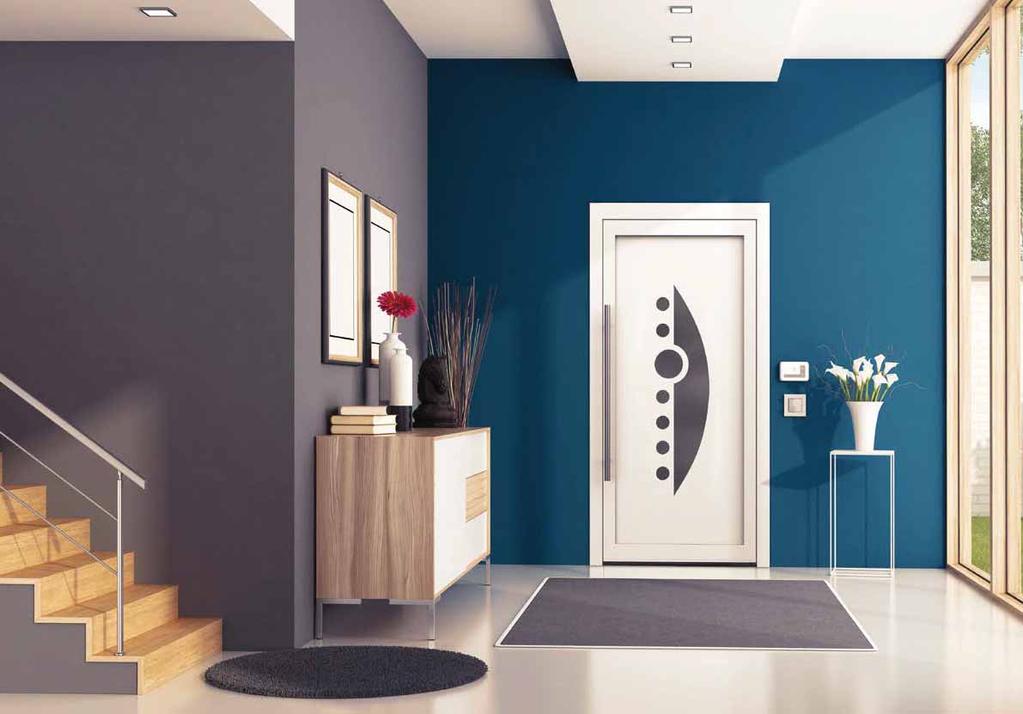 ALULINE DRZWI ALUMINIOWE PANELE DRZWIOWE ALULINE Kolekcja paneli