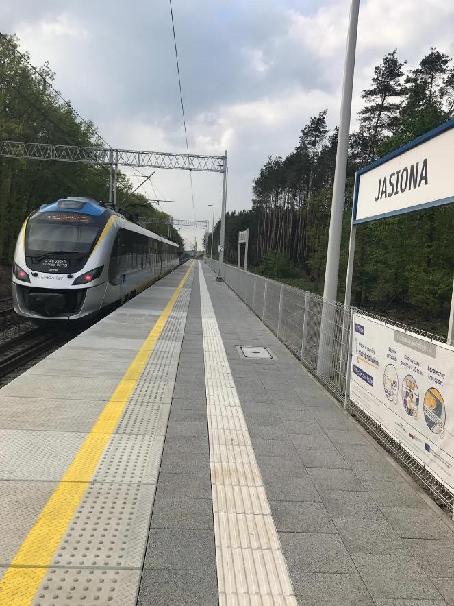 14 km wraz z oczyszczeniem tłucznia, Wykonanie stabilizacji podtorza na odcinku 1,16 km, Wymiana nawierzchni w torach 3