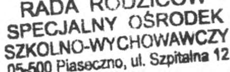 Komisję Rewizyjną na rok szkolny 2017/2018 w składzie: Przewodniczący: