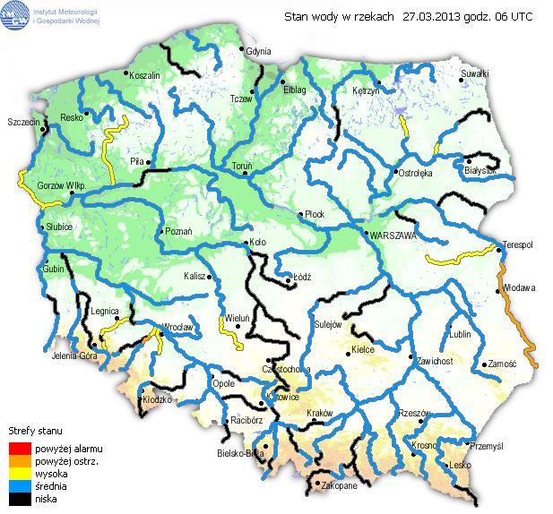 METEOROLOGICZNE Stan wody