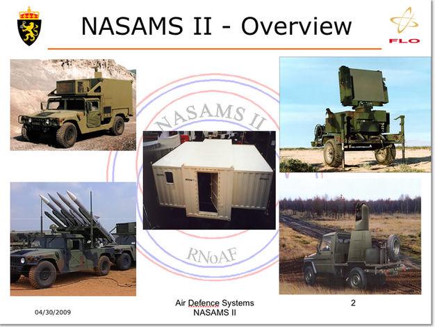 Bazowa konfiguracja systemu przeciwlotniczego NASAMS - fot.