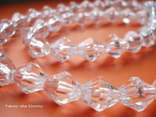 Sznur z kryształków akrylowych diamentowych Skład: - kryształki 12mm diamentowe