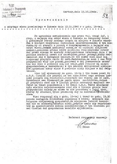 Temat 14: Kaszubi w Polskiej Rzeczypospolitej Ludowej. Na mocy postanowień konferencji Wielkiej Trójki, które odbyły się w Jałcie (luty 1945 r.) i Poczdamie (lipiec/sierpień 1945 r.