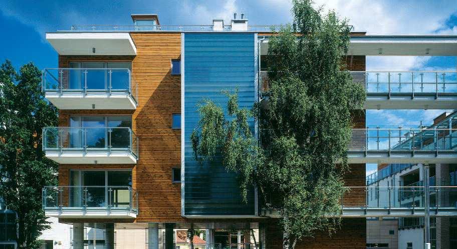 %ko-park, Warszawa System przeszkleƒ do ciekawych rozwiàzaƒ architektonicznych Pilkington Profilit ilkington Profilit to szkło profilowe w kształcie ceownika, które coraz cz Êciej wykorzystywane jest