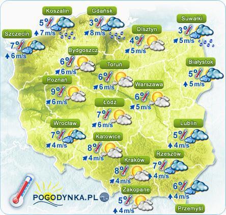 INFORMACJE HYDROLOGICZNO - METEOROLOGICZNE