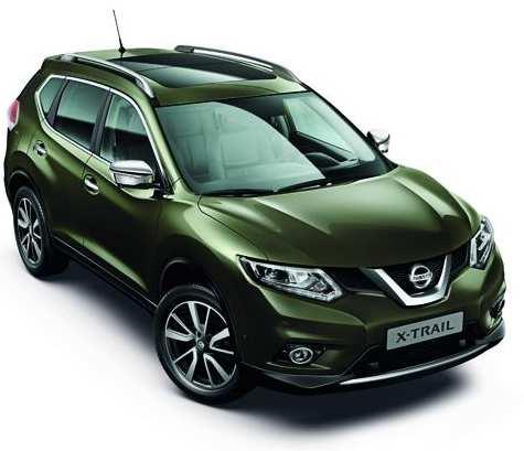 NISSAN X-TRAIL PAKIET STYLIZACYJNY Chromowane nakładki na lusterka boczne i listwy drzwi bocznych,