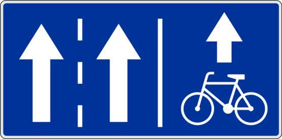 a) Oznakowanie pionowe Znak C-13 - droga dla rowerów: Oznacza drogę przeznaczoną dla kierujących rowerami jednośladowymi, którzy są obowiązani do korzystania z tej drogi.