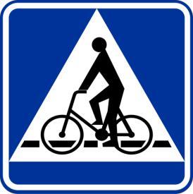 Znak C-13 odwołują znaki: Znaki C-13/C16 droga dla pieszych i rowerów: Oznacza drogę przeznaczoną dla pieszych i kierujących rowerami jednośladowymi.