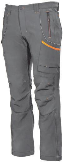 SOLON Trousers grey KOD: P81001 44 46 48 50 52 54 56 58 60 Izolowane termicznie spodnie