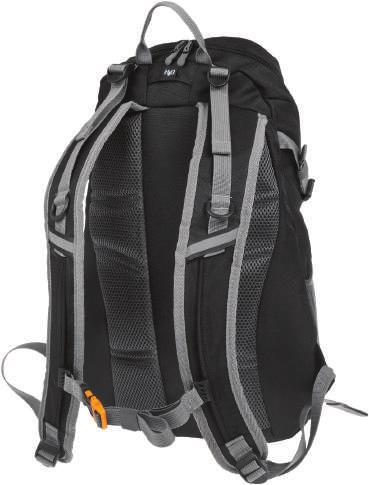 new HERMIS Backpack black/orange KOD: P83006 22L Plecak z