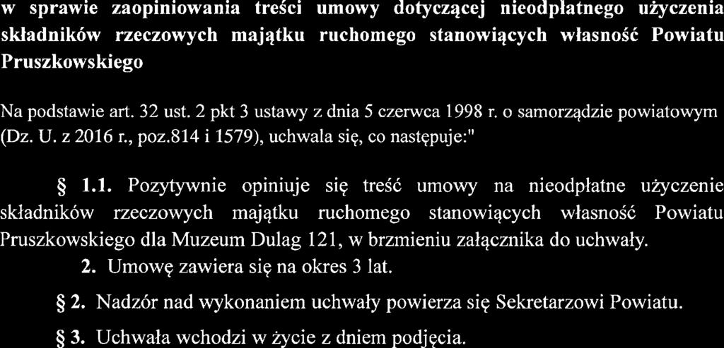 Uchwała nr.. 1lilS../..42ilłŁ.../ 2017 :=r.