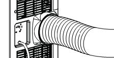 USTAWIENIE I INSTALACJA Ustawienie Ustaw klimatyzator na płaskim podłożu i trzymaj go co najmniej 50 cm z dala od innych przedmiotów. (rys.1) (Rys.