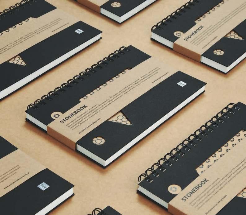 NOTES PERSONALIZOWANY PERSONALISED NOTEBOOK papier paper wymiar size ilość stron number of