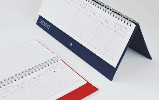 45 BLOKI KALENDARZY TYGODNIOWYCH WEEKLY CALENDARS LAYOUTS 509T 149 203 mm 505T 297 105 mm 505T SPECYFIKACJA SPECIFICATION: 511T 208 260 mm 512T 167 240 mm 505T kalendarz biurkowy leżący lub stojący