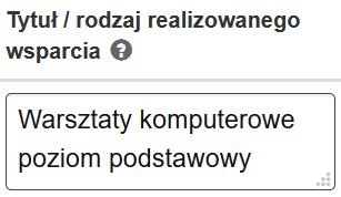 datą wcześniejszą, niż data bieżąca w chwili edycji.