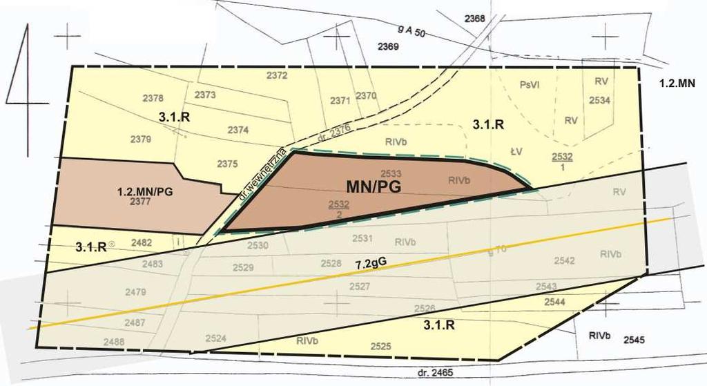 Województwa Ma³opolskiego Nr 778 21574 RYSUNEK PLANU SKALA 1:1000 Plan Nr 9 Plan w podanej skali znajduje siê w siedzibie Urzêdu Gminy, którego niniejsze opracowanie terenowe dotyczy.
