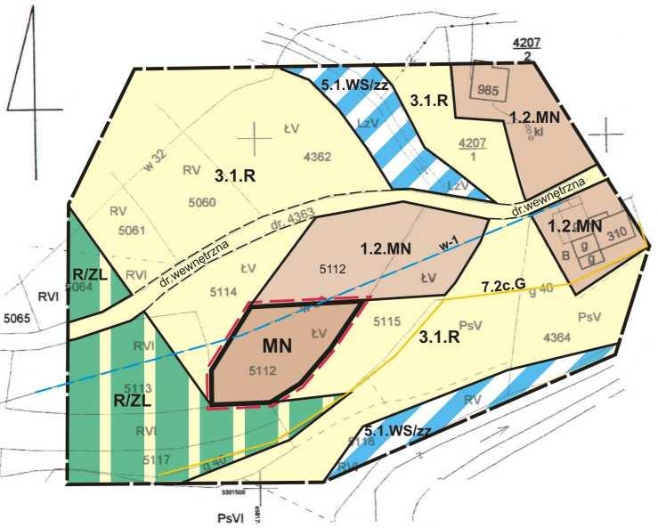 Województwa Ma³opolskiego Nr 778 21582 RYSUNEK PLANU SKALA 1:1000 Plan Nr 14 Plan w